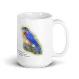 Mug 15oz - Eastern Bluebird